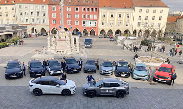 Gruppenfoto des Verein Automobilhandel Wiener Neustadt